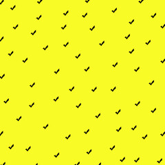 Pattern in yellow colors with geometric elements. Patterna suitable for posters, postcards, fabric or wrapping paper. 