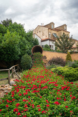 Public Gardens in Astorga, Spain