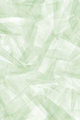 Grünes Origami malerisch und abstrakt dargestellt, mit Überlagerungen und Textur, Hintergrund
