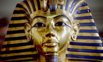 エジプト　ツタンカーメン　黄金のマスク - obrazy, fototapety, plakaty
