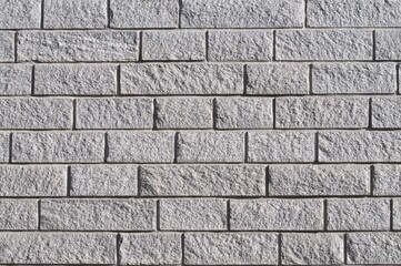 Beautiful grey stone wall background texture