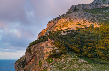 Fototapeta na wymiar Mount Candina, Liendo Valley, Montaña Oriental Costera, Cantabrian Sea, Cantabria, Spain, Europe