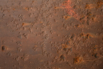 Rusted iron background