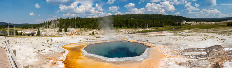 The amazing natural beauty of Yellowstone National Park.