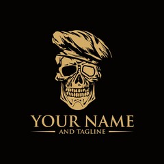 Army Skull E Sport Logo.