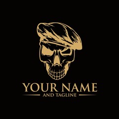 Army Skull E Sport Logo.