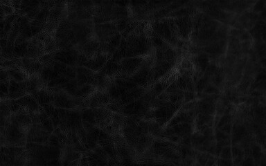 Abstract wrinkled black leather high resolution
