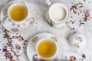 Retro-vintage porcelain tea sets