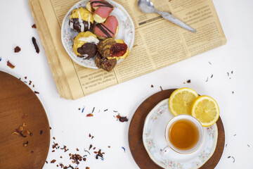 Retro-vintage porcelain tea sets