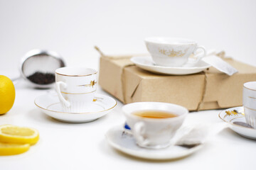 Retro-vintage porcelain tea sets