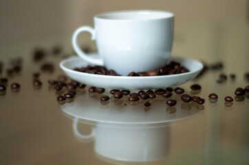 Kaffeetasse mit Kaffee