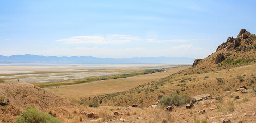 The Great Salt Lake landscape
