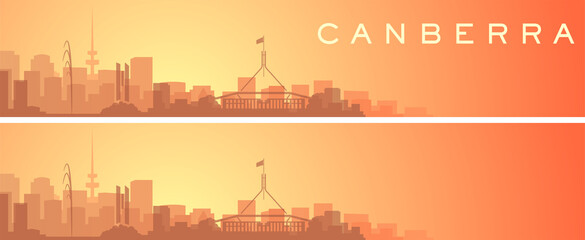 Canberra Beautiful Skyline Scenery Banner