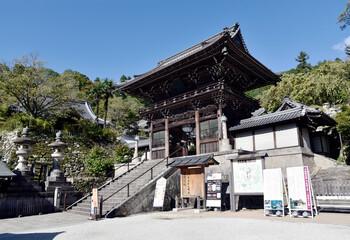 Fototapeta premium 長谷寺 仁王門 奈良県桜井市