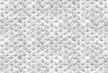 Vector fabric texture. Distressed texture of weaving fabric. Grunge background. Abstract halftone vector illustration. Overlay to create interesting effect and depth. Black isolated on white. EPS10.
