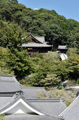 Fototapeta premium 長谷寺 本堂 奈良県桜井市