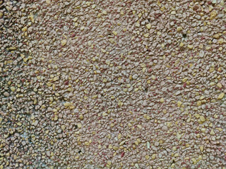 Grained background of multicoloured elements of wallpaper