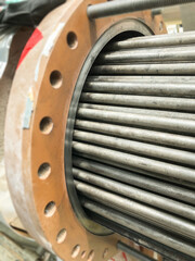 Heat exchanger with multiple nut holes