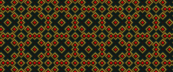 Ornament with repetitive geometric patterns with a gradient. abstract background. 