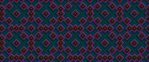 Ornament with repetitive geometric patterns with a gradient. abstract background. 