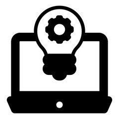 
Alphabets with arrow inside monitor denoting kerning in glyph icon 

