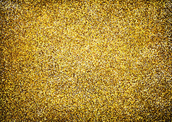 きらきら背景装飾イラスト　粒子テクスチャ　金色グリッター　ラメ