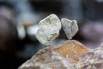 Rocks in balance, meditation and yoga for the soul 
