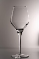 empty wine glass