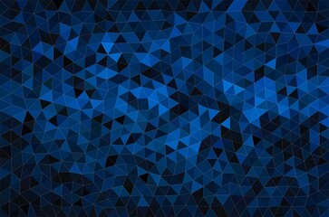 abstract blue background with squares