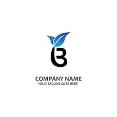 B Letter vector illustration