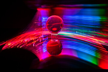 Waves of Colorful Abstract Shape