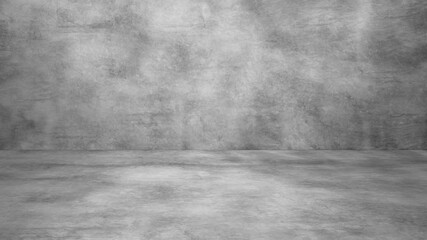 Concrete wall white color for background. Old grunge textures with scratches and cracks. White painted cement wall texture.