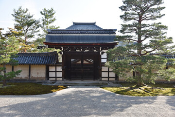 Fototapeta premium 天龍寺 勅使門 京都市