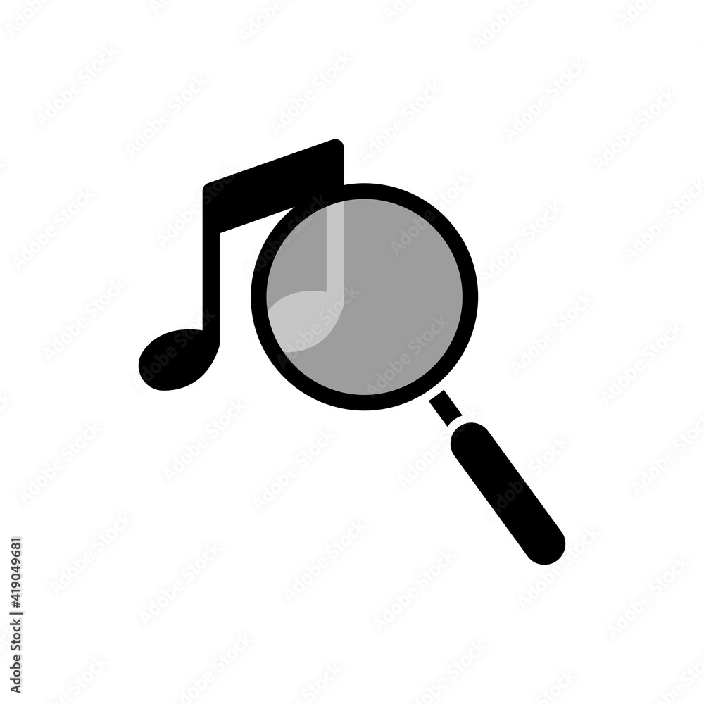 Aufkleber search icon with tone. tone search icon. simple illustration. mobile concept app icon and web design