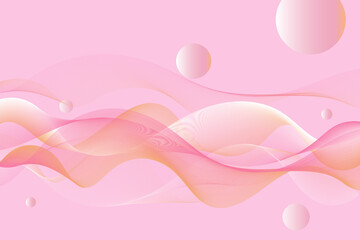 Abstract未来的な背景　ピンク　オレンジ