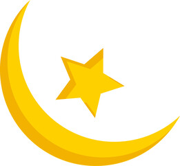 moon and stars icon isolated on white background from space collection. moon and stars icon thin line outline linear moon and stars symbol for logo, web, app, UI. moon and stars icon simple sign. moon
