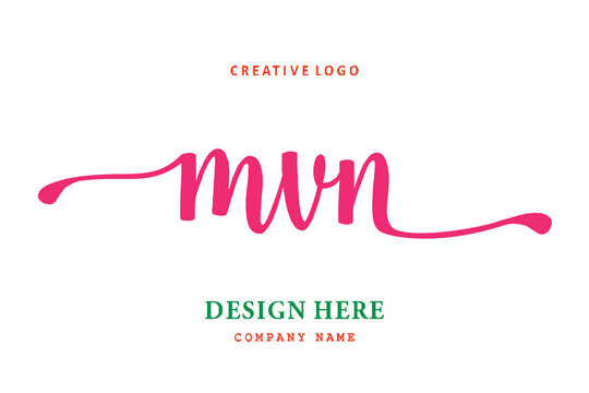 MVN lettering logo is simple, easy to understand and authoritative