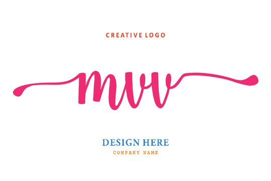 MVV lettering logo is simple, easy to understand and authoritative