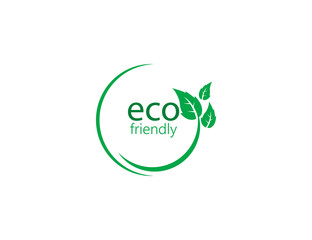 Eco icon. Eco friendly sign. Vector illustration.
