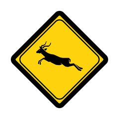 Impala zone sign and symbol graphic design vector illustration