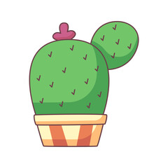 cactus cartoon doodle hand drawn concept vector kawaii illustration