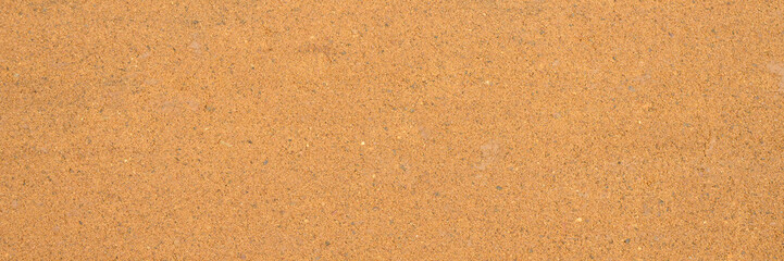 background texture from the smooth surface of the sand. top view. banner