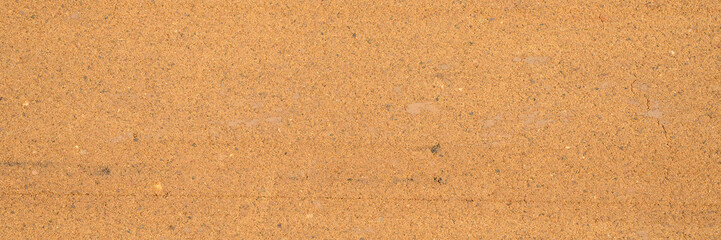 background texture from the smooth surface of the sand. top view. banner