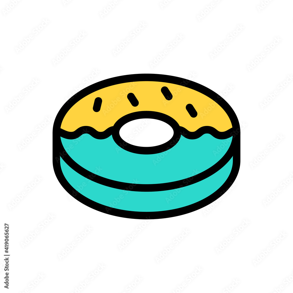 Canvas Prints donuts