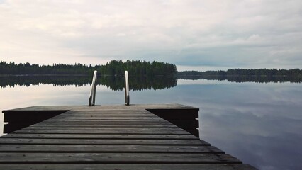 pier on the lake