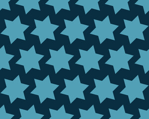Geometric seamless pattern. Geometrical ornament. Vector illustration. Cutting stencil.