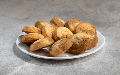 Healthy Homemade Sweet Cookies or Biscuits Also Know as Nan Khatai