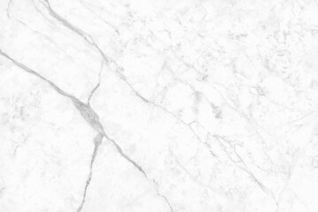Obraz premium metallic white grey marble effect texture background, counter top view of natural tiles stone floor in luxury seamless glitter pattern.