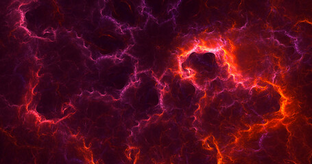 3D rendering abstract fantasy light fractal background