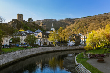 Village Esch sur Sure in Luxembourg